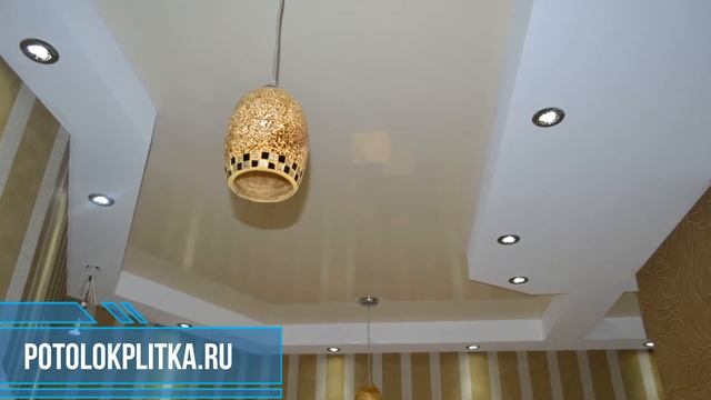 Какие мы можем установить натяжные потолки в Г-образный коридор? смотреть онлайн