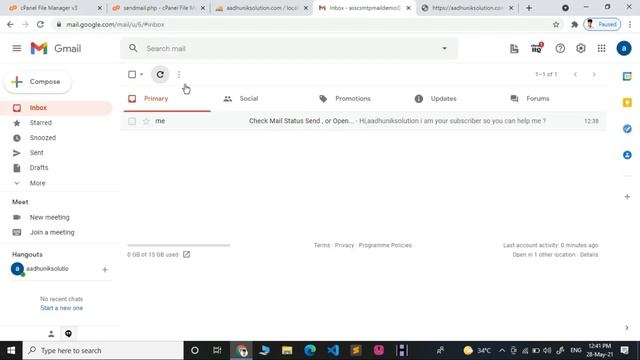 How to tracking mail open or not in php | mail send and open or not | full tutorial in hindi смотреть онлайн