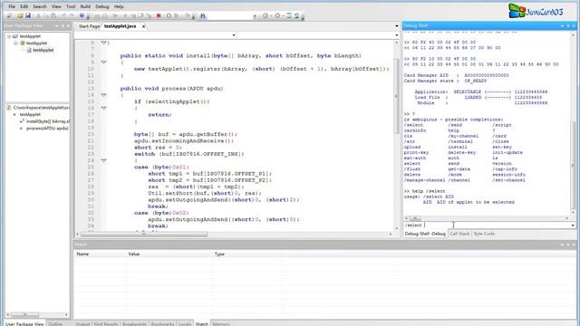 JavaCard Applet Development Guide смотреть онлайн