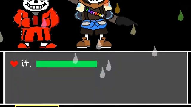 Ink Sans Phase 4 and HappyTale Sans Game by - Me смотреть онлайн