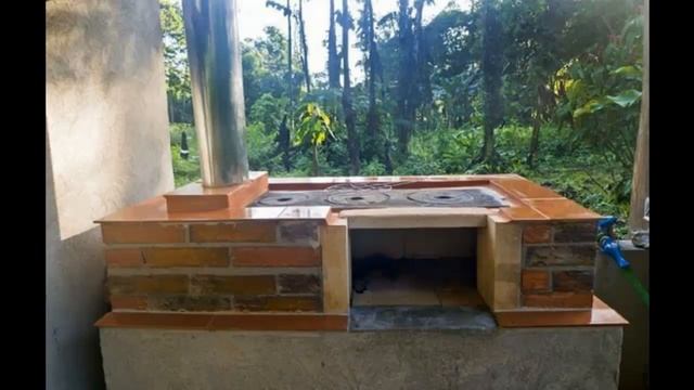 Уличная печь своими руками на даче смотреть онлайн