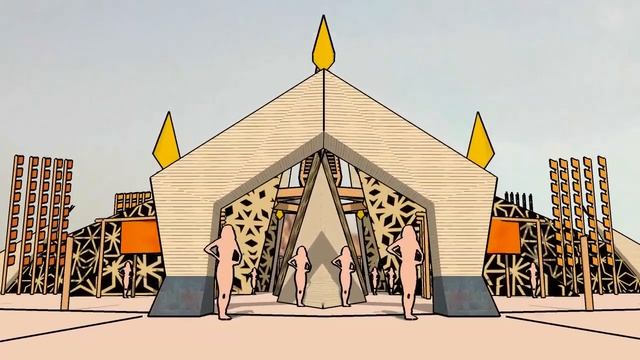 Burning Man reveals 2020 temple design смотреть онлайн