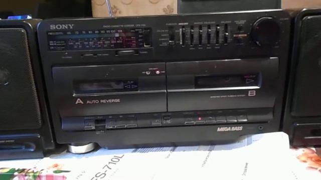 магнитола SONY CFS -710L смотреть онлайн
