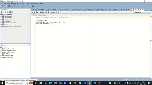 Oracle SQL Tutorial 16 - DML Statements and Transactions смотреть онлайн