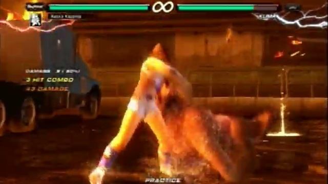 Tekken 6: Asuka Kazama Combo Act смотреть онлайн