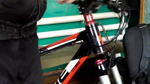 как убрать люфт рулевой колонки велосипеда