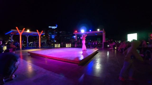 Египет 2021??Хургада Albatros Aqua Park. Вечерняя анимация: детская анимация + танец живота. смотреть онлайн