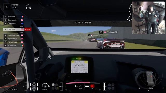 GT7 - Day 352 - LIVE GAMEPLAY - cockpit cam - TCS OFF - Manual + Clutch - Ai on Hard - v1.27 смотреть онлайн
