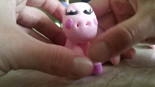 КАК СЛЕПИТЬ МИЛУЮ ЕДИНОРОЖКУ/ ПОДЕЛКА ИЗ ЛЁГКОГО ПЛАСТИЛИНА/ МК смотреть онлайн