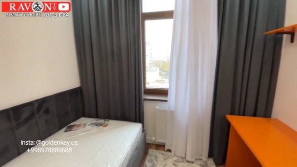 продаётся квартира самом центре Ташкента 3 комнат 7 этаж люкс мечта всех цена 190000$