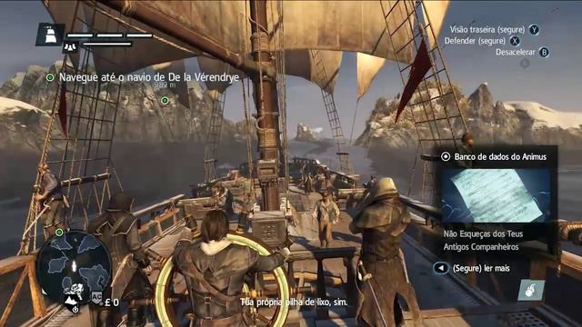 Assassin's Creed Rogue  PC #Dublagem Está Espetacular