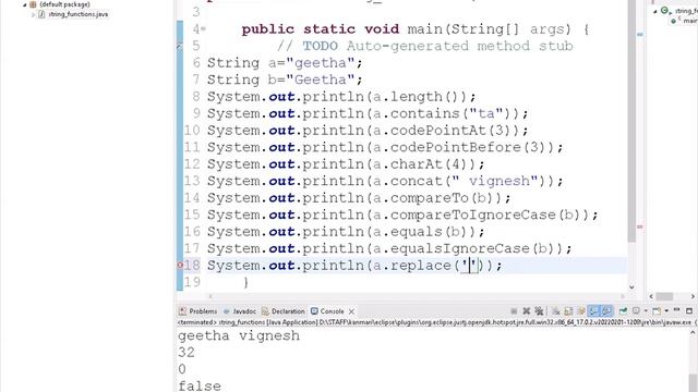 Java String Handling Methods Tutorial | Java Tutorial for Beginners | Java Tutorial in Tamil смотреть онлайн