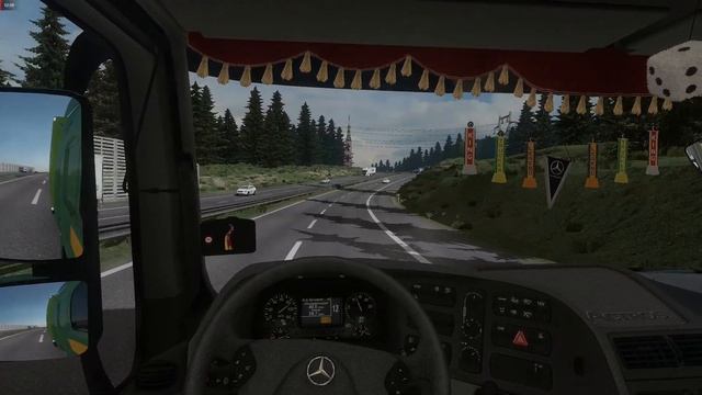 [ETS2] Euro Truck Simulator 2 1.31 - Mercedes Actros MP3 - Praha to Bratislava смотреть онлайн