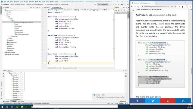 3 - Setup the Command and Events смотреть онлайн