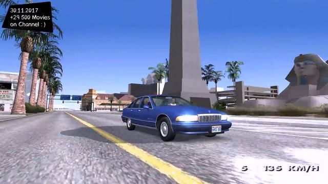 Chevrolet Caprice Classic 1992 Grand Theft Auto San Andreas GTA SA MOD _REVIEW смотреть онлайн