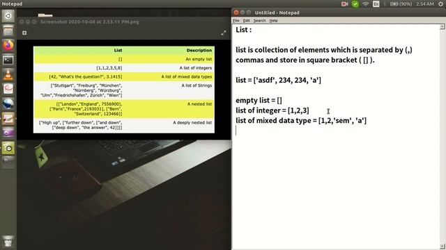 Python Series 2020 | #6-Episode | List-part-1 in python | #CodeWithSem смотреть онлайн