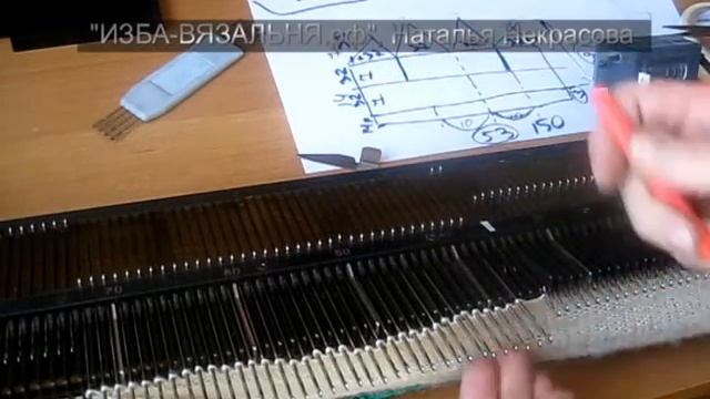 Шапочка" Обезьянка", Мастер-класс машинного вязания на вязальной машине Нева-2 смотреть онлайн