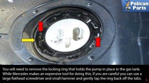Mercedes-Benz W204 C-Class Fuel Pump Replacement