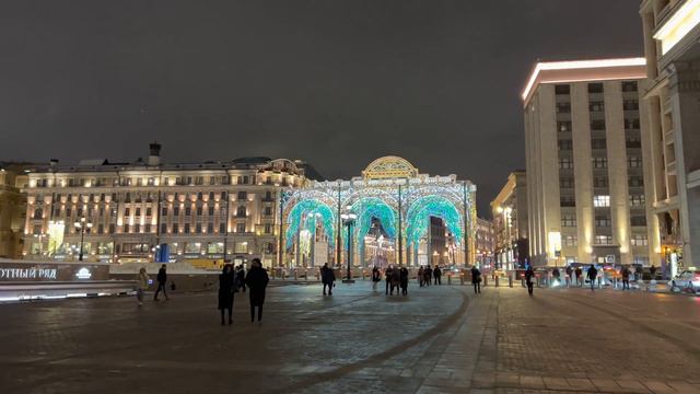 МОСКВА НОВОГОДНЯЯ 4К || NEW YEAR’S MOSCOW 4K смотреть онлайн