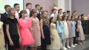 Дорогою Добра финальная песня и напутствие Первого Учителя Выпускной начальной школы 54 класс 4 д Че