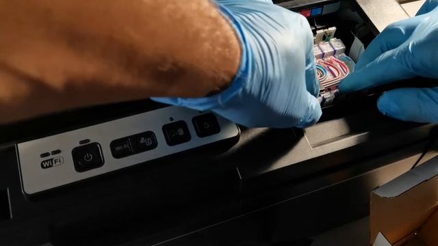 Замена печатающей головки с Китая на Epson 1430, 1410 смотреть онлайн