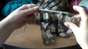 Вязание из ленточной пряжи Bolero