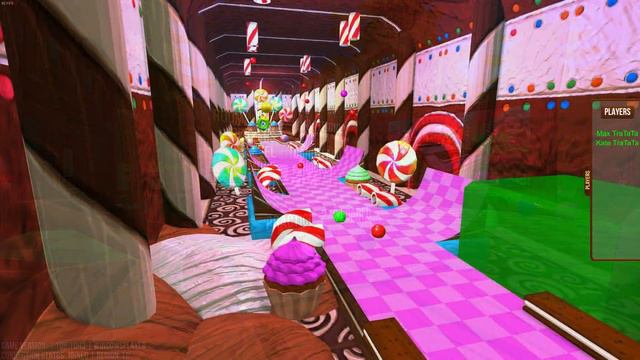 Golf With Your Friends - Карта Candyland и Hockey Mode #4 смотреть онлайн