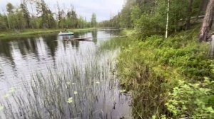 2/5 По реке Кузема в Белое море июль 2023 ПОРВАЛ БАЙДУ