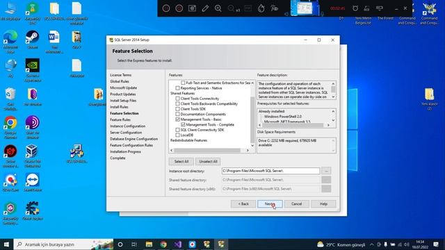 Sql management studio kurulumu смотреть онлайн