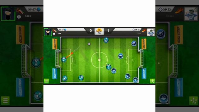 Soccer stars на красивые голы Stas VS Паша смотреть онлайн