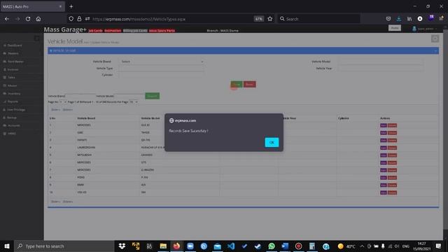 How to Create Vehicle Model - Auto Garage Management Software Dubai смотреть онлайн