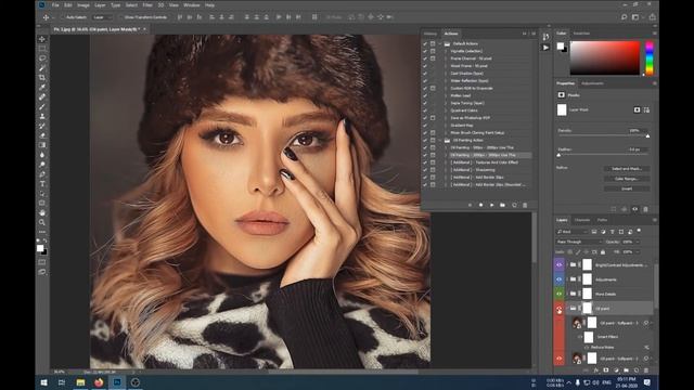 Realistic Oil Paint Effect for Photoshop │Action File included│2020 смотреть онлайн