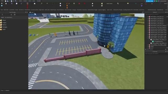 Creating a MASSIVE Map With a FREE Asset Pack PT.2... (Roblox) смотреть онлайн