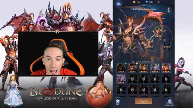 How To Upgrade A Champion's Rarity | Bloodline Heroes Of Lithas смотреть онлайн