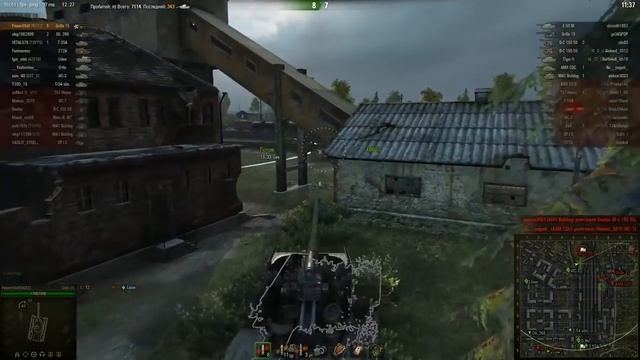 Grille 15 | Огромное количество урона. Энск – Стандартный бой (WoT 0.9.15) смотреть онлайн