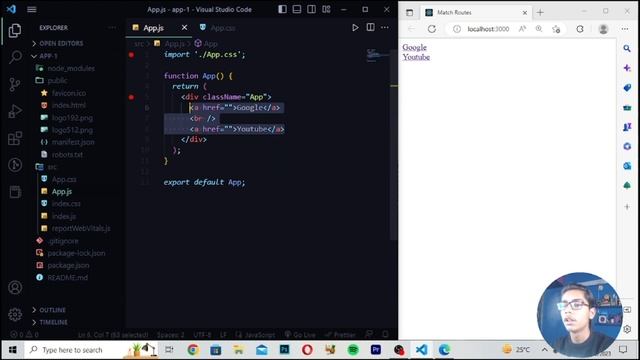 React 18 Fundamentals Crash Course 2023 - Match Routes In React смотреть онлайн