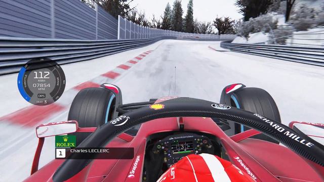 F1 CARS IN THE SNOW ARE THE BEST THING EVER! смотреть онлайн