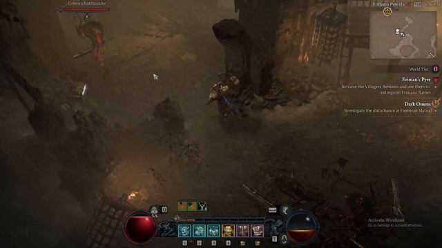 Diablo IV Stronghold Eriman's Pyre смотреть онлайн