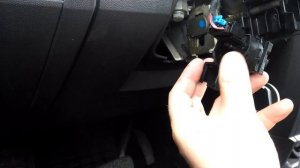 Как завести Opel Meriva (A), если сломался замок зажигания.