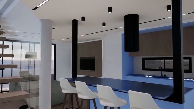 Two-Story Concept House Design - House no. 213 смотреть онлайн