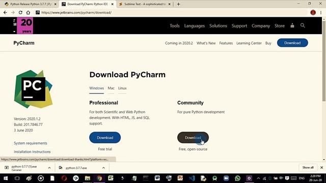 #1 Python Tutorial for Beginners | Python Installation | PyCharm смотреть онлайн