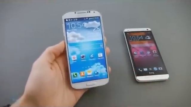 ▲ Samsung Galaxy S4 vs HTC One смотреть онлайн