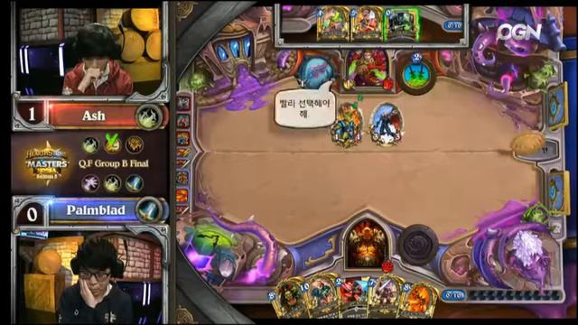 [Ru] Ash vs Palmblad. Hearthstone Masters Korea S5 - Group B - Loser Match, Group Final. by Swift смотреть онлайн