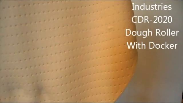 Somerset CDR-2020 Dough Roller with Docker смотреть онлайн