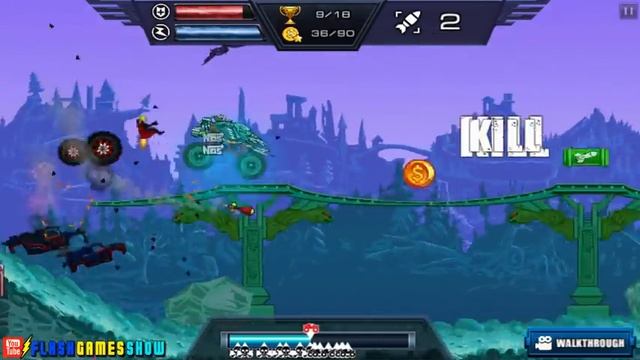 Mad Truck Challenge 3 Transylvania All Levels With Boss Fight Walkthrough смотреть онлайн