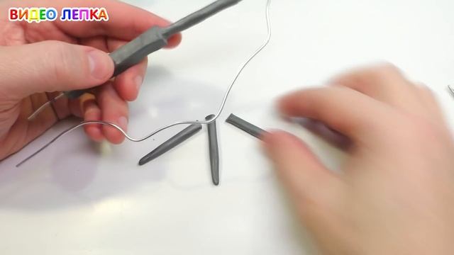 МАЙНКРАФТ Дракон Края (Эндер Дракон) и Стив - Лепим из пластилина смотреть онлайн