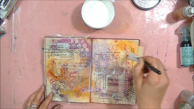 Art Basics - Soft Gel Transfer (quick journal page) смотреть онлайн