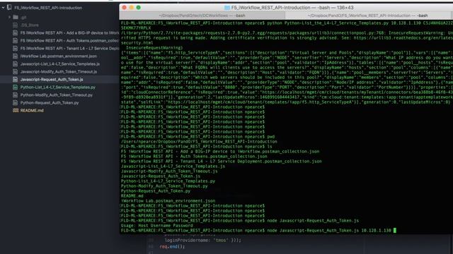 F5 iWorkflow 201 - Episode #03 - Calling REST from scripts (Javascript & Python) смотреть онлайн