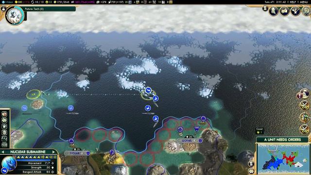 Civilization 5 w/ Mass Effect MODs | "System Alliance Navy" #9 смотреть онлайн