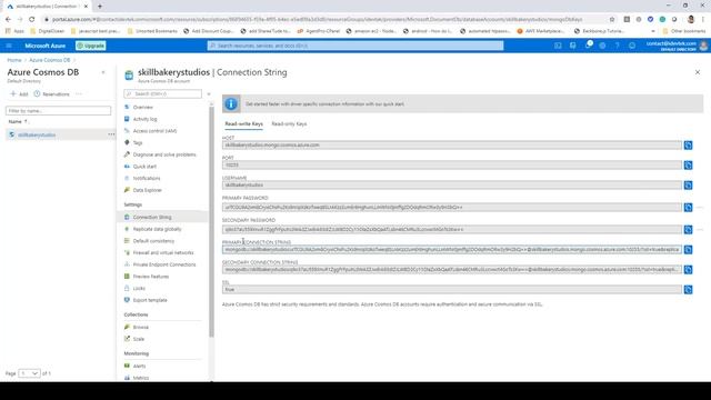 Developing Web App using React Cosmos DB - Connect to CosmosDB смотреть онлайн